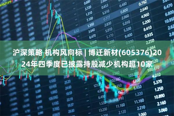 沪深策略 机构风向标 | 博迁新材(605376)2024年四季度已披露持股减少机构超10家