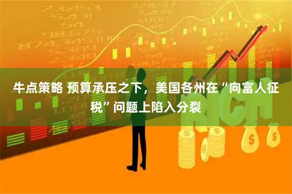 牛点策略 预算承压之下，美国各州在“向富人征税”问题上陷入分裂